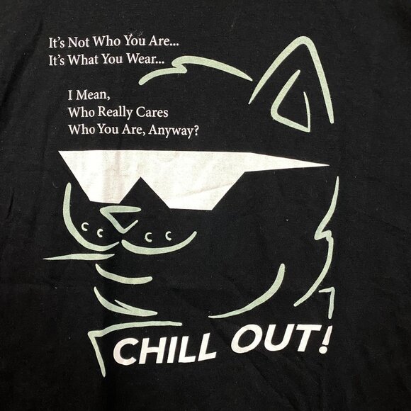 RIPNDIP Chill Out Lord Nermal Graphic Design T-Shirt Medium - Picture 2 of 4